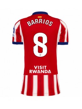 Atletico Madrid Pablo Barrios #8 Replika Hemmakläder Dam 2026-27 Kortärmad